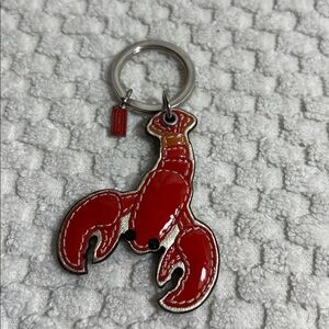 Coach Lobster Keychain